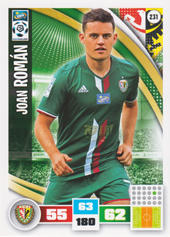 Román Joan 16-17 Panini Adrenalyn XL Ekstraklasa #231
