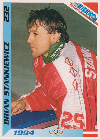 Stankiewicz Brian 1994 Finnish Jää Kiekko #232
