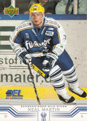 Martin Neal 01-02 Upper Deck DEL #234