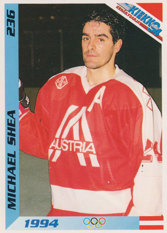 Shea Michael 1994 Finnish Jää Kiekko #236