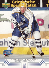 Simpson Kent 01-02 Upper Deck DEL #237