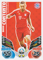 Contento Diego 11-12 Topps Match Attax BL #238
