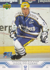 Deleurme Jason 01-02 Upper Deck DEL #238