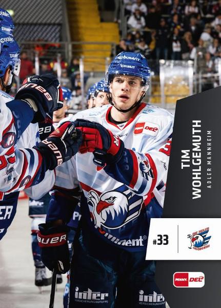 Wohlgemuth Tim 22-23 Playercards DEL #243