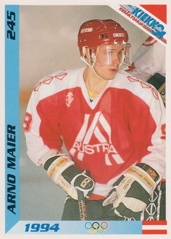 Maier Arno 1994 Finnish Jää Kiekko #245