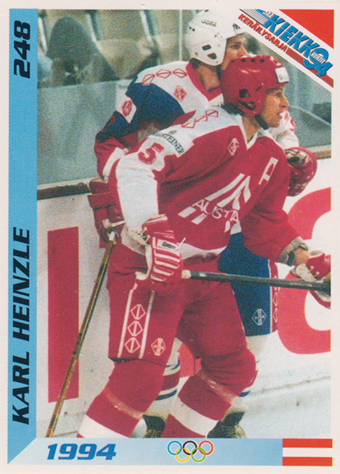 Heinzle Karl 1994 Finnish Jää Kiekko #248