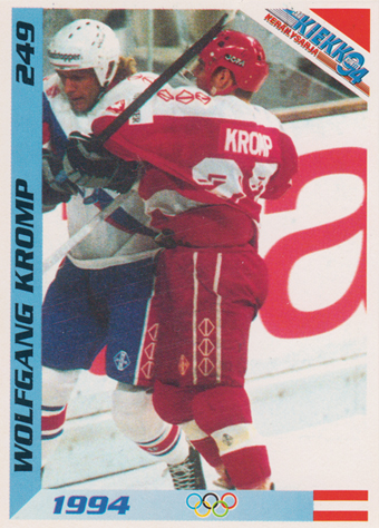 Kromp Wolfgang 1994 Finnish Jää Kiekko #249
