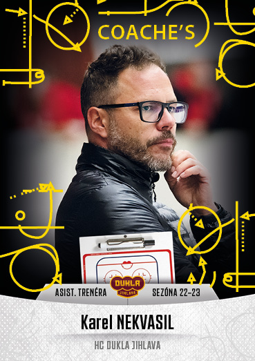 Nekvasil Karel 22-23 GOAL Cards Chance liga Coaches #C-25