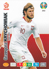 Krychowiak Grzegorz 2020 Panini Adrenalyn XL EURO #253