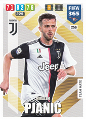 Pjanić Miralem 19-20 Panini Adrenalyn XL FIFA 365 #256