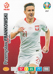 Frankowski Przemysław 2020 Panini Adrenalyn XL EURO #257