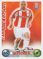 Dickinson Carl 08-09 Topps Match Attax PL #258