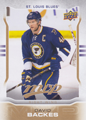 Backes David 14-15 Upper Deck MVP #261