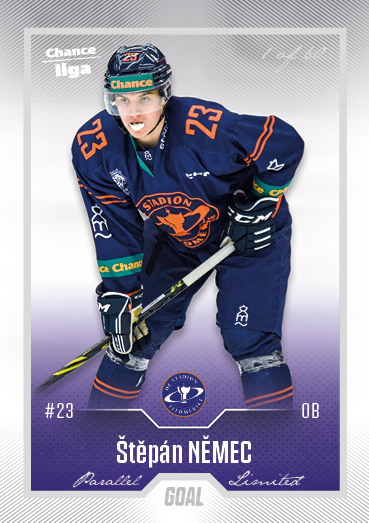 Němec Štěpán 22-23 GOAL Cards Chance liga Silver #264
