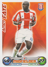 Fayé Amdy 08-09 Topps Match Attax PL #265