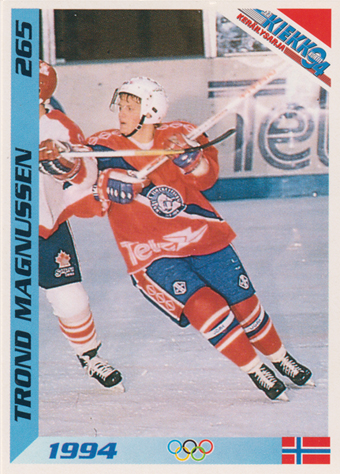 Magnussen Trond 1994 Finnish Jää Kiekko #265
