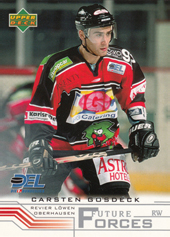 Gosdeck Carsten 01-02 Upper Deck DEL Future Forces #267