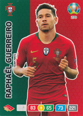 Guerreiro Raphaël 2020 Panini Adrenalyn XL EURO #270