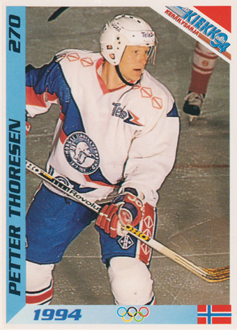 Thoresen Petter 1994 Finnish Jää Kiekko #270