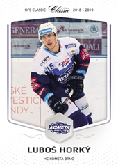 Horký Luboš 18-19 OFS Classic #275