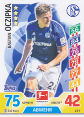 Oczipka Bastian 17-18 Topps Match Attax BL #277