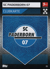 Paderborn 19-20 Topps Match Attax BL Clubkarte #280