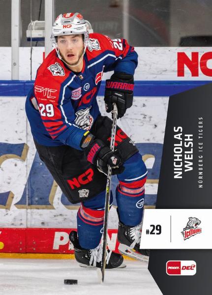 Welsh Nicholas 22-23 Playercards DEL #281