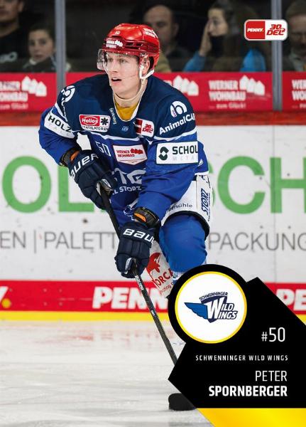 Spornberger Peter 23-24 Playercards DEL #282
