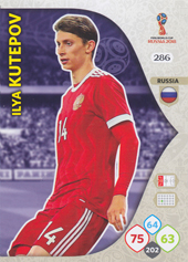 Kutepov Ilya 2018 Panini Adrenalyn XL World Cup #286