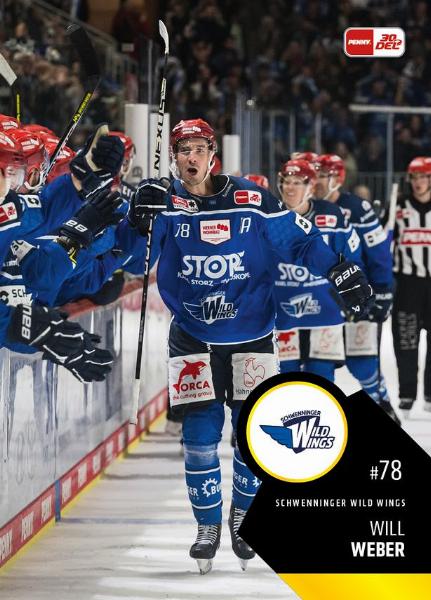 Weber Will 23-24 Playercards DEL #286