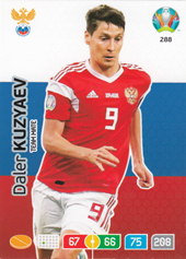 Kuzyaev Daler 2020 Panini Adrenalyn XL EURO #288