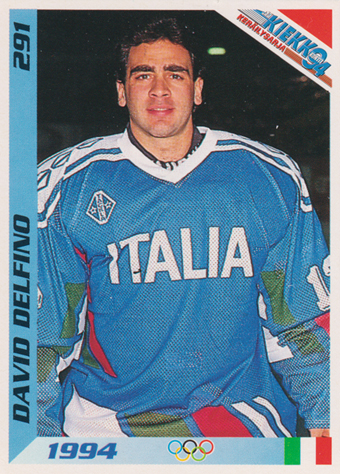Delfino David 1994 Finnish Jää Kiekko #291