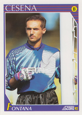 Fontana Alberto 1992 Score Italian League #291