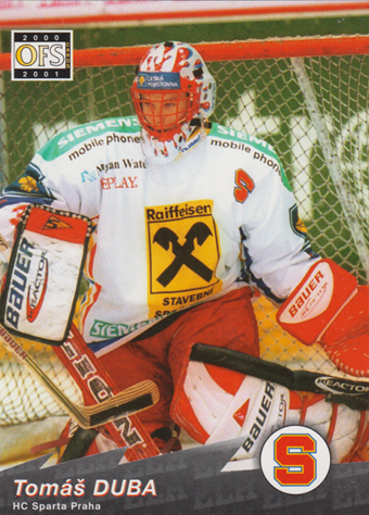 Duba Tomáš 00-01 OFS Cards SP #292