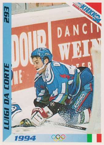 Da Corte Luigi 1994 Finnish Jää Kiekko #293