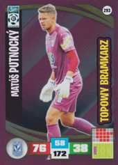 Putnocký Matúš 16-17 Panini Adrenalyn XL Ekstraklasa Topowy Bramkarz #293