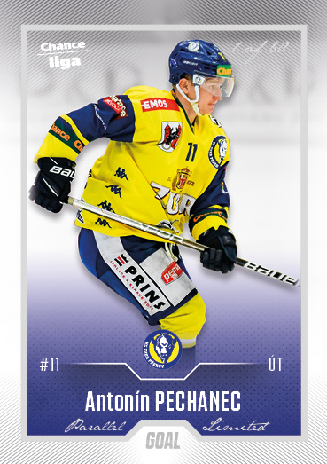 Pechanec Antonín 22-23 GOAL Cards Chance liga Silver #295