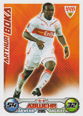 Boka Arthur 09-10 Topps Match Attax BL #295