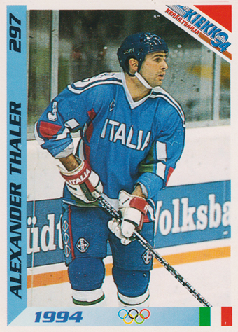 Thaler Alexander 1994 Finnish Jää Kiekko #297