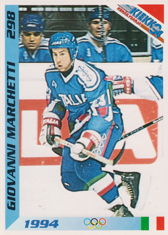 Marchetti Giovanni 1994 Finnish Jää Kiekko #298
