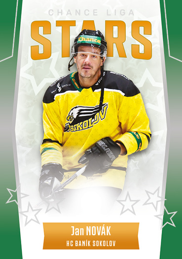 Novák Jan 22-23 GOAL Cards Chance liga Stars #ST-3