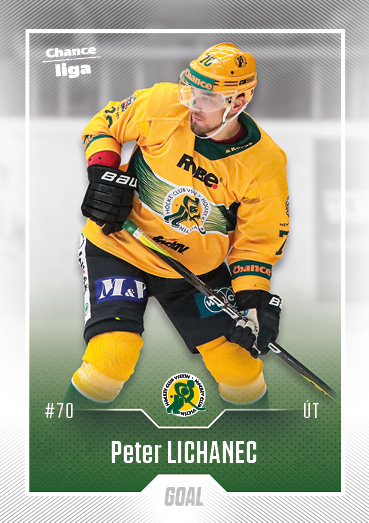 Lichanec Peter 22-23 GOAL Cards Chance liga #30