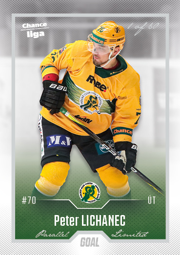 Lichanec Peter 22-23 GOAL Cards Chance liga Silver #30