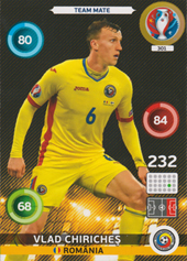 Chiricheș Vlad 2016 Panini Adrenalyn XL EURO #301