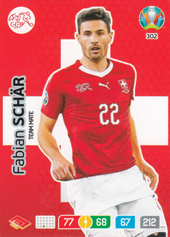Schär Fabian 2020 Panini Adrenalyn XL EURO #302