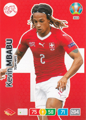 Mbabu Kevin 2020 Panini Adrenalyn XL EURO #303