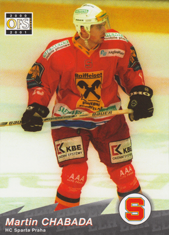 Chabada Martin 00-01 OFS Cards SP #304