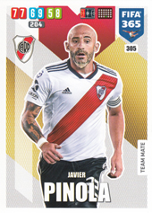 Pinola Javier 19-20 Panini Adrenalyn XL FIFA 365 #305