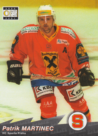 Martinec Patrik 00-01 OFS Cards #307