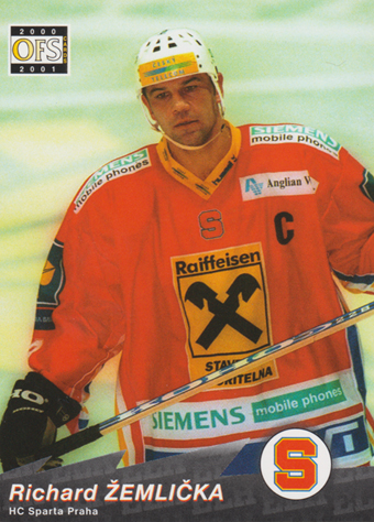 Žemlička Richard 00-01 OFS Cards #308